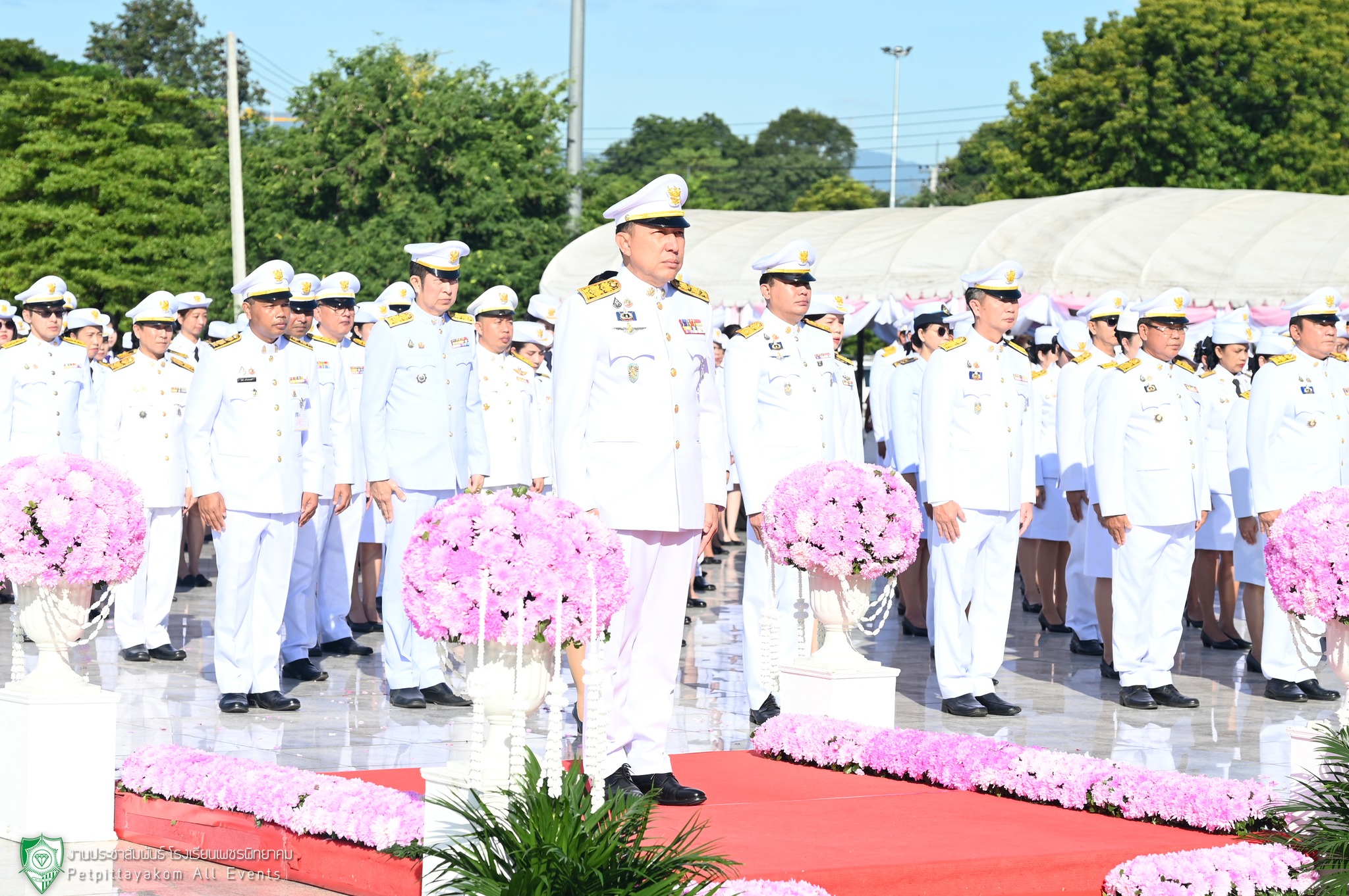 พิธีวางพวงมาลา วันปิยมหาราช โรงเรียนเพชรพิทยาคม