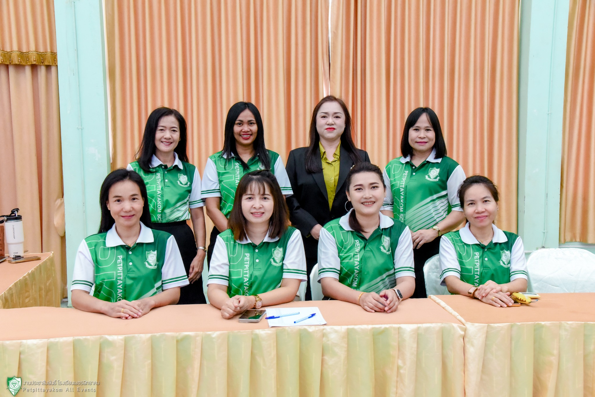 บรรยากาศการต้อนรับครูใหม่ โรงเรียนเพชรพิทยาคม