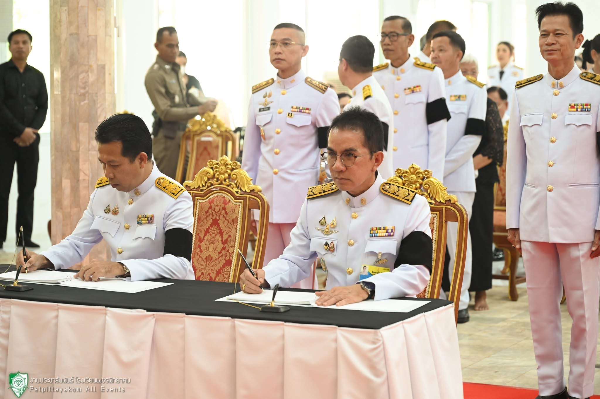 บรรยากาศพิธีถวายน้ำสรงพระบรมศพ ณ วัดมหาธาตุ พระอารามหลวง จังหวัดเพชรบูรณ์