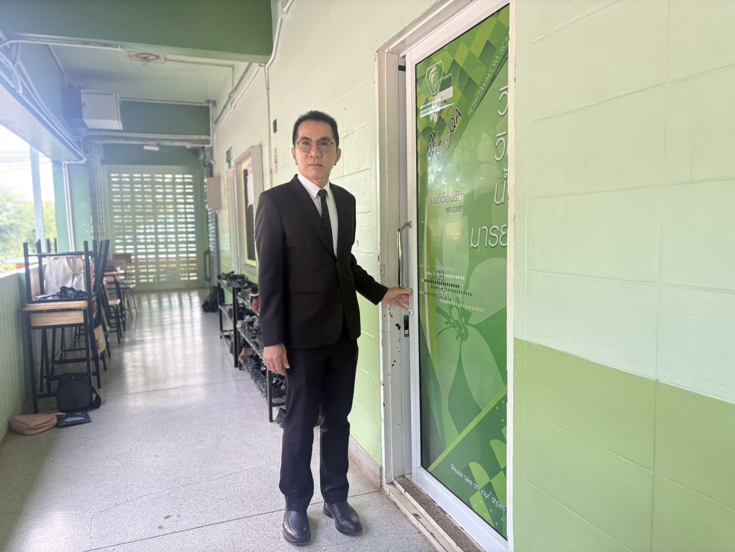 บรรยากาศการสอบคัดเลือกนักเรียนเข้า ม.4 โครงการพิเศษ 2