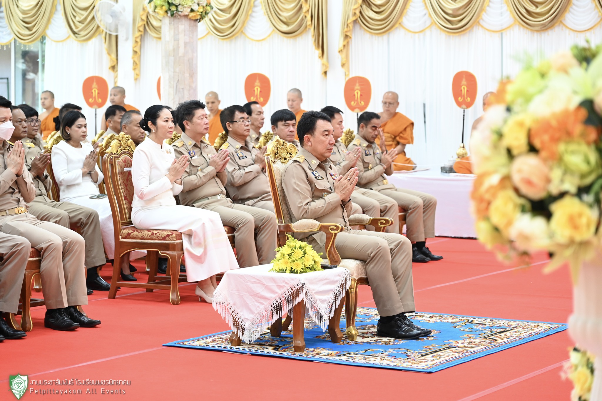 นายศรัณยู มีทองคำ ผู้ว่าราชการจังหวัดเพชรบูรณ์ ประธานในพิธี