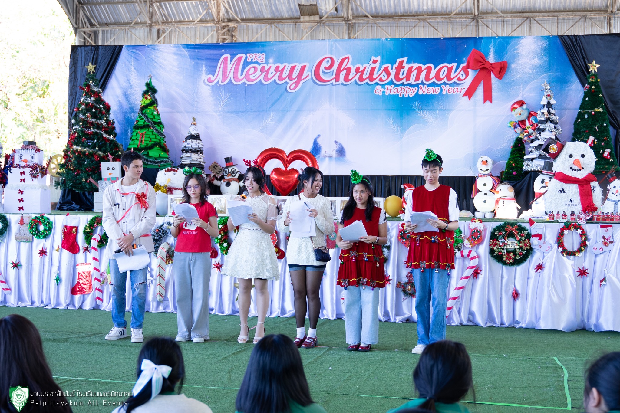 นักเรียนร่วมสนุกตอบคำถามชิงรางวัล