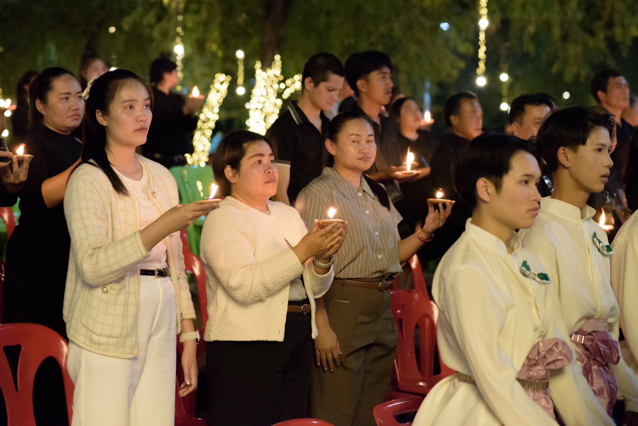 ภาพบรรยากาศพิธี