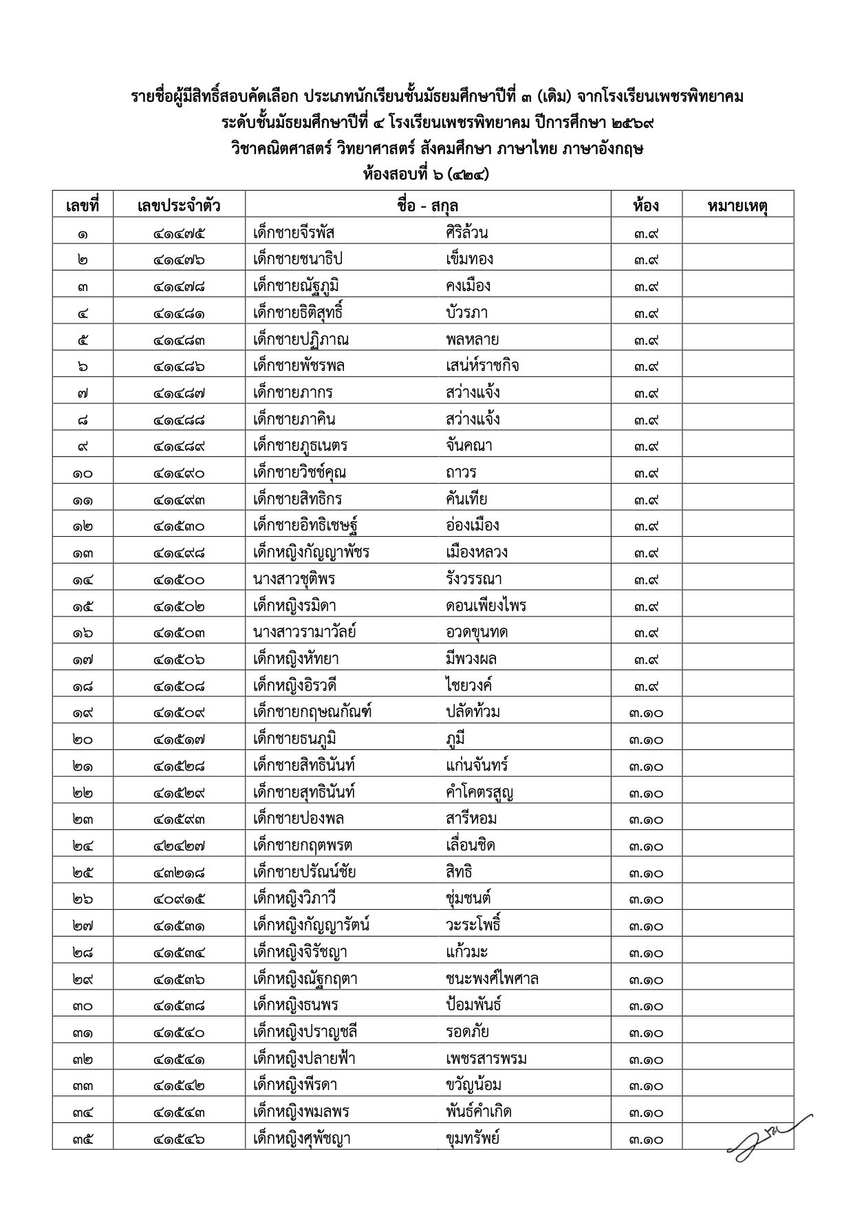 ประกาศรับสมัคร
