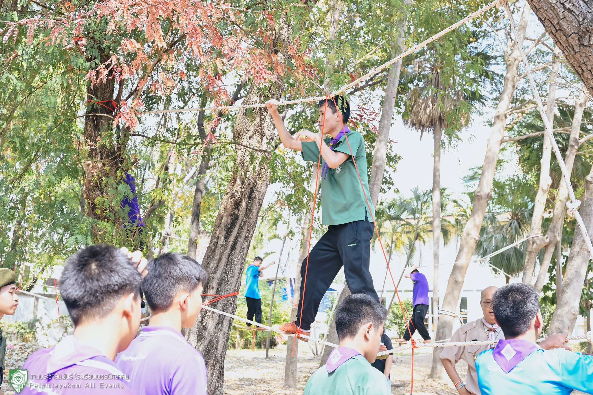 ภาพกิจกรรมค่ายลูกเสือ