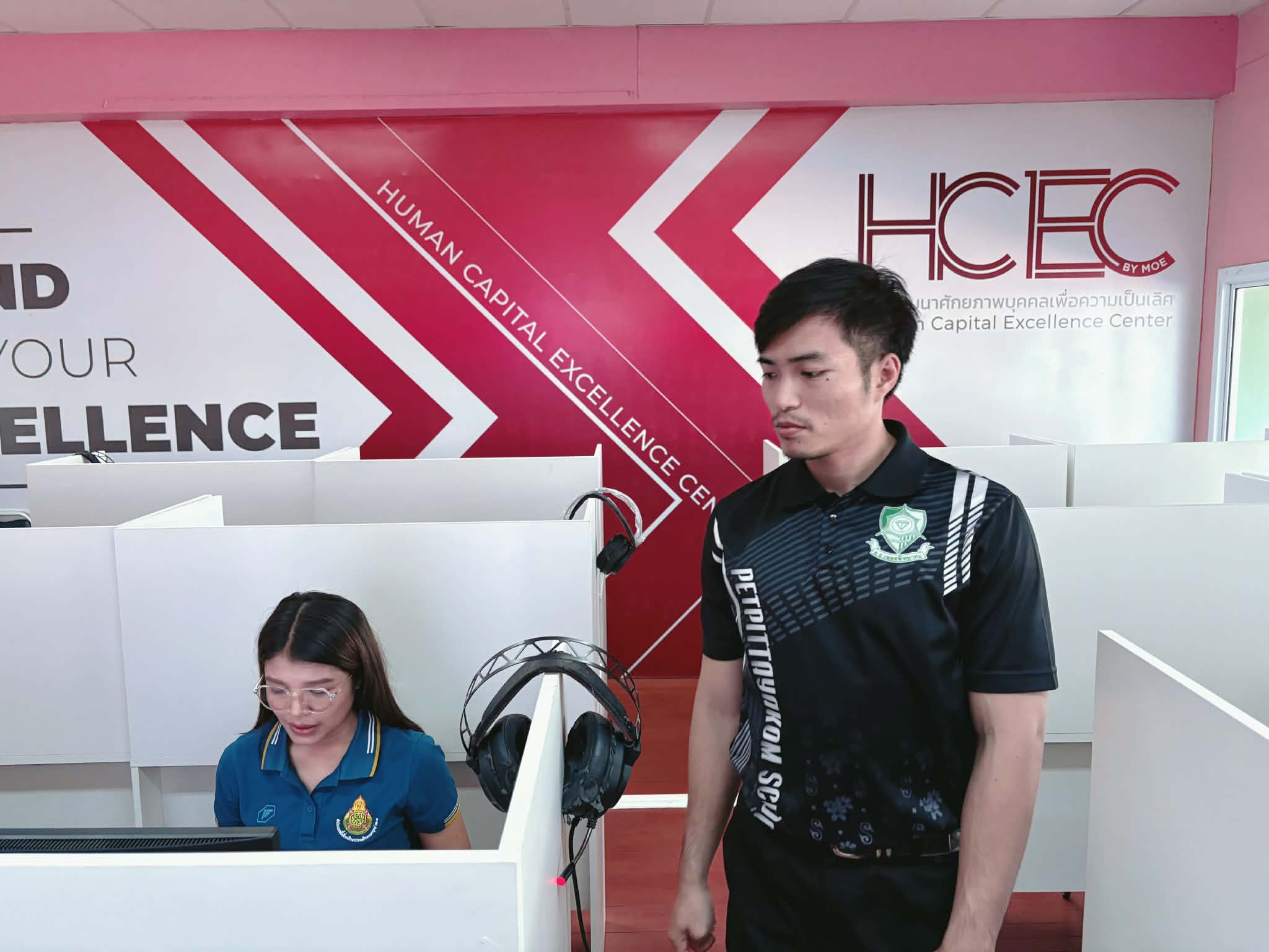 ภาพการสอบวัดระดับ CEFR