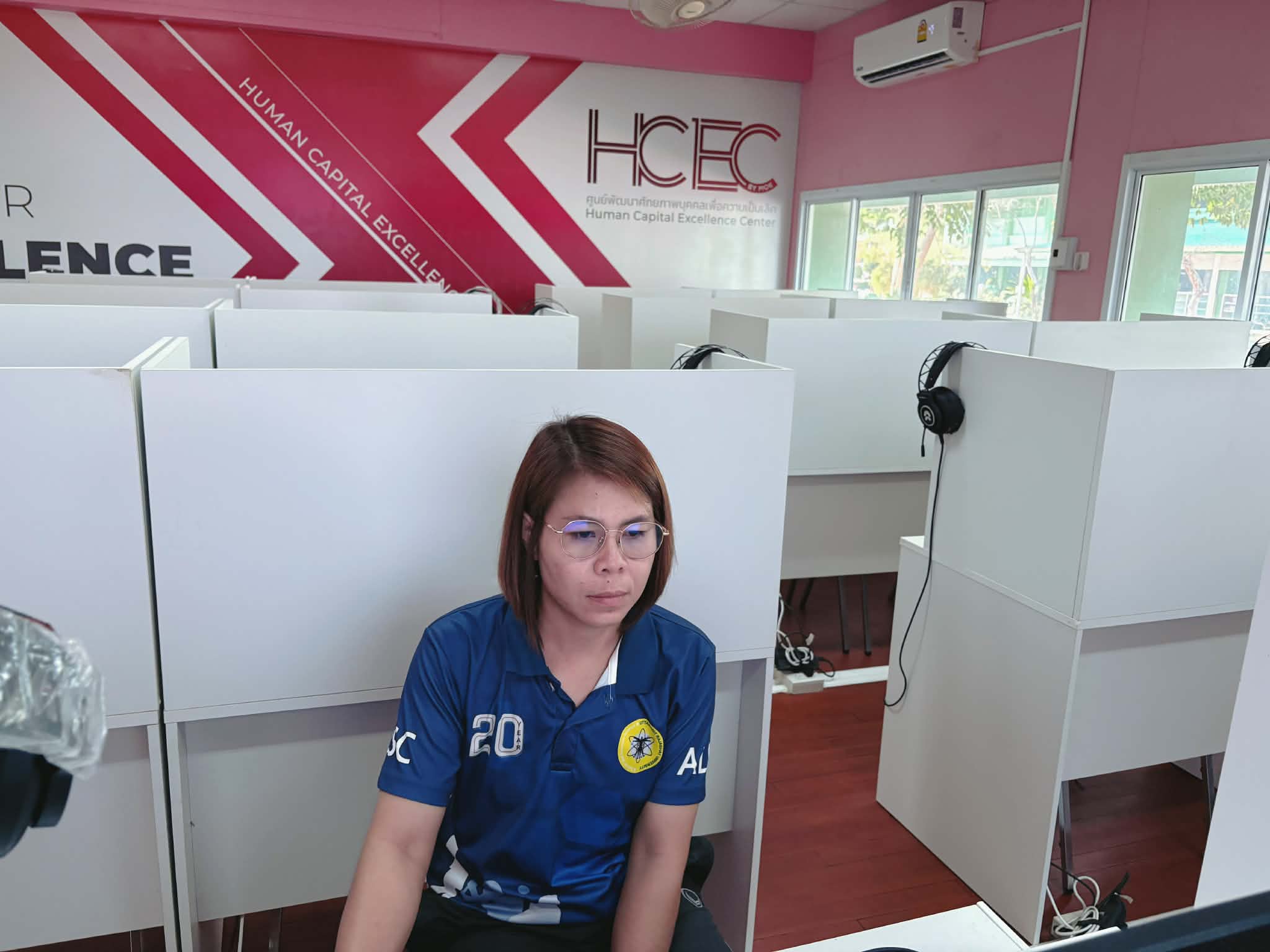 ภาพการสอบวัดระดับ CEFR