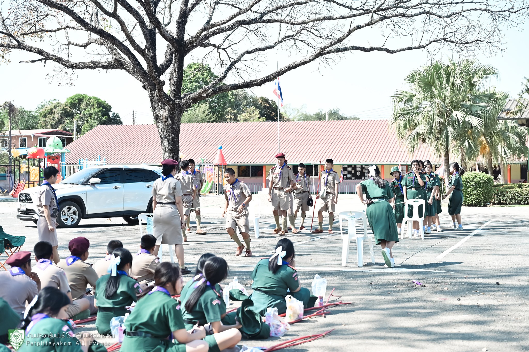 ภาพกิจกรรมค่ายลูกเสือ ม.2