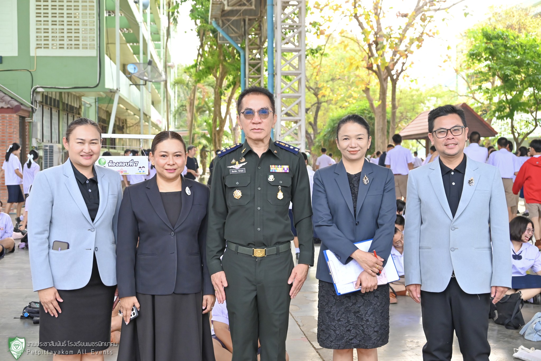 บรรยากาศสอบคัดเลือก ม.4