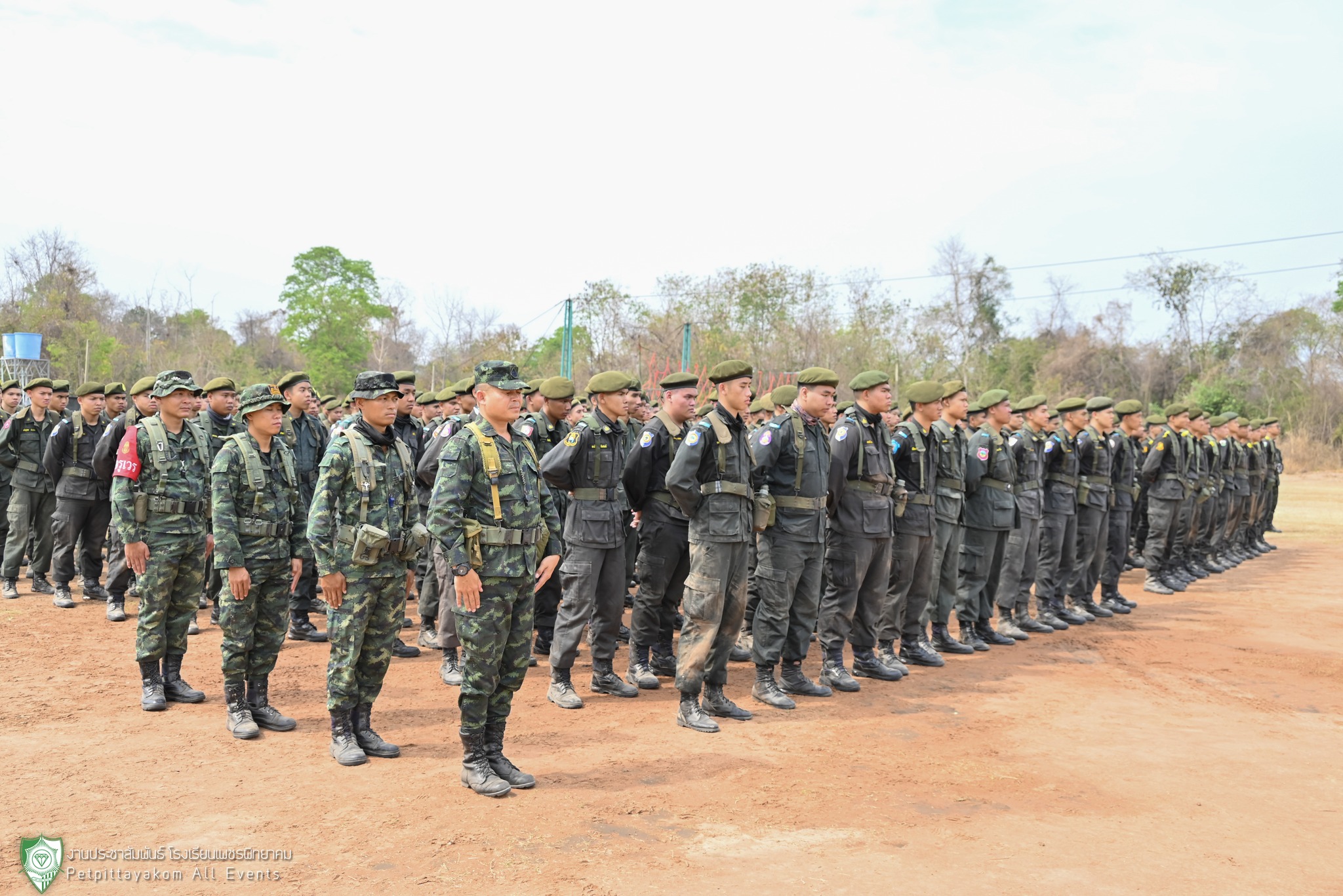 พิธีเปิดการฝึกภาคสนาม รด. ปี 2