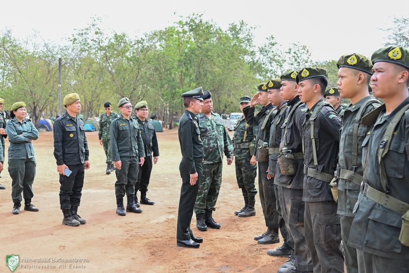 พิธีเปิดการฝึกภาคสนาม รด. ปี 2