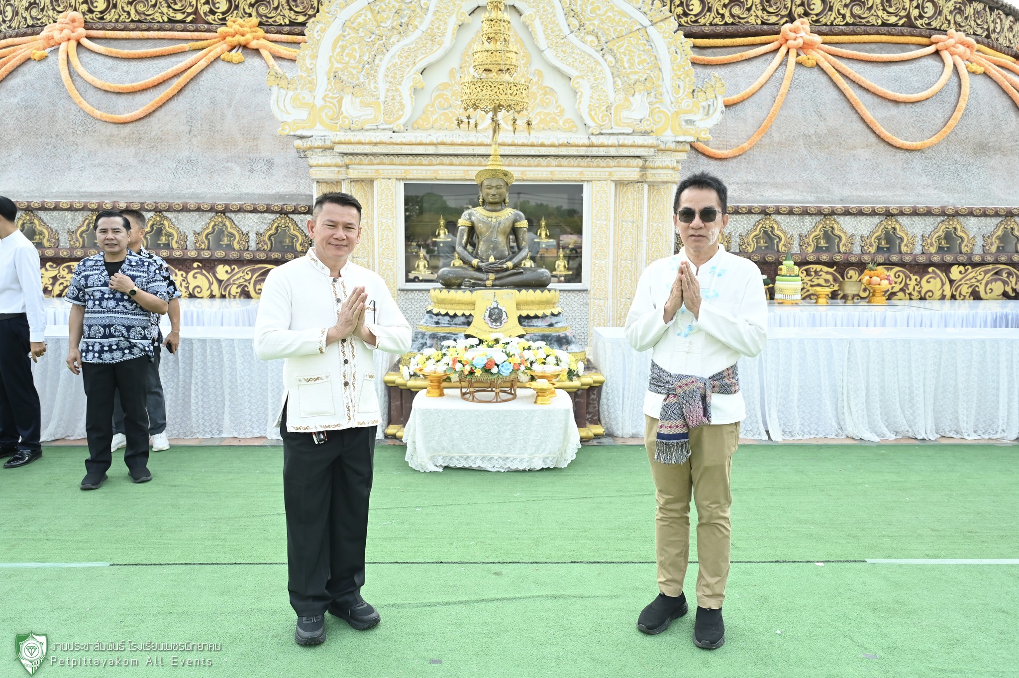 ภาพพิธีสรงน้ำพระพุทธมหาธรรมราชา 5