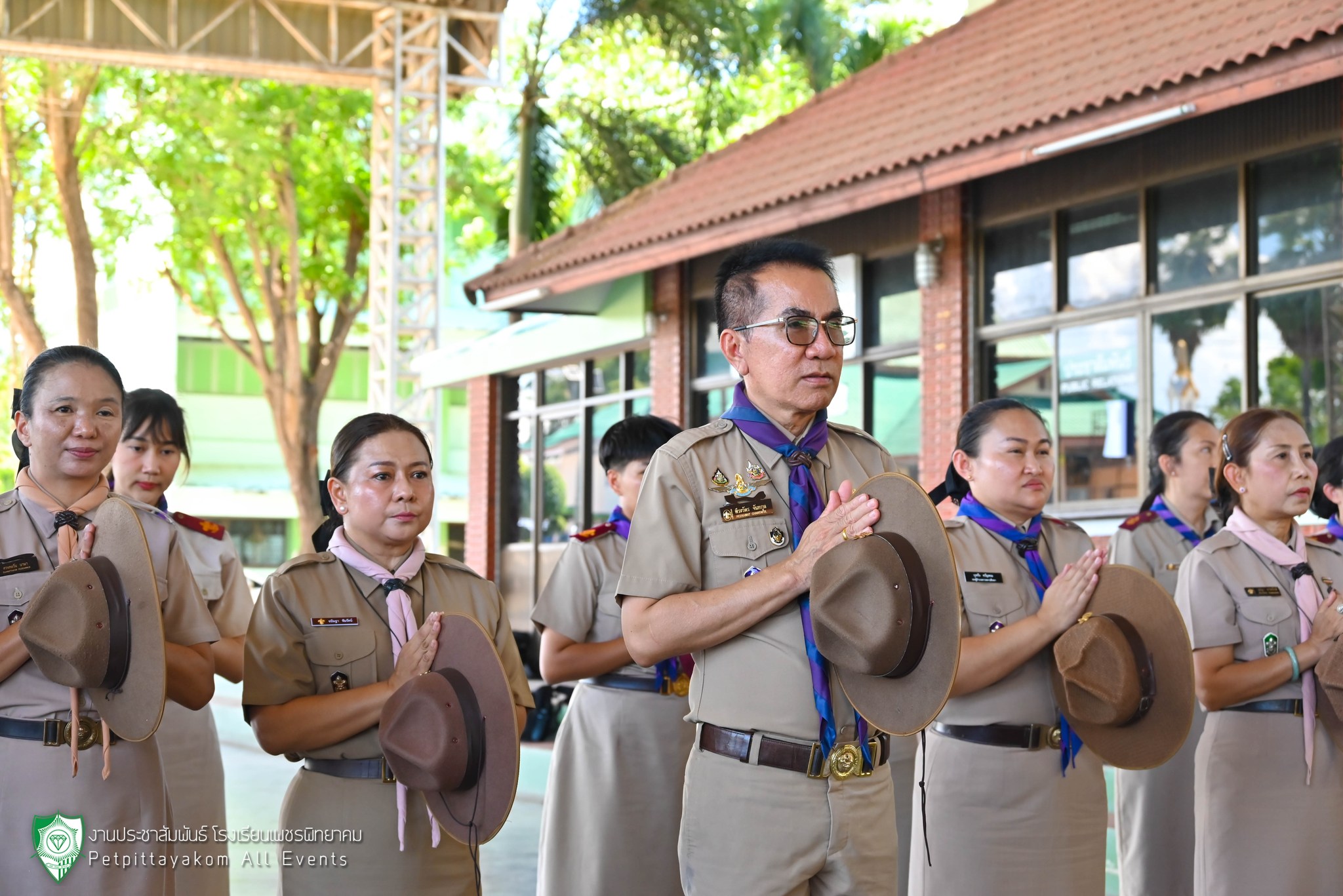 พิธีเปิดกองกิจกรรมลูกเสือ เนตรนารี ภาพที่ 2