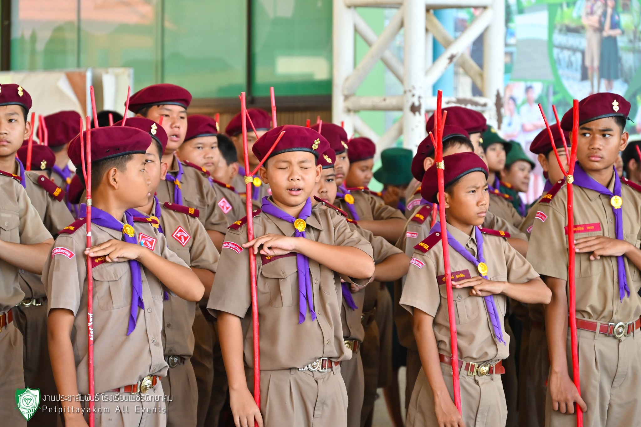 พิธีเปิดกองกิจกรรมลูกเสือ เนตรนารี ภาพที่ 5