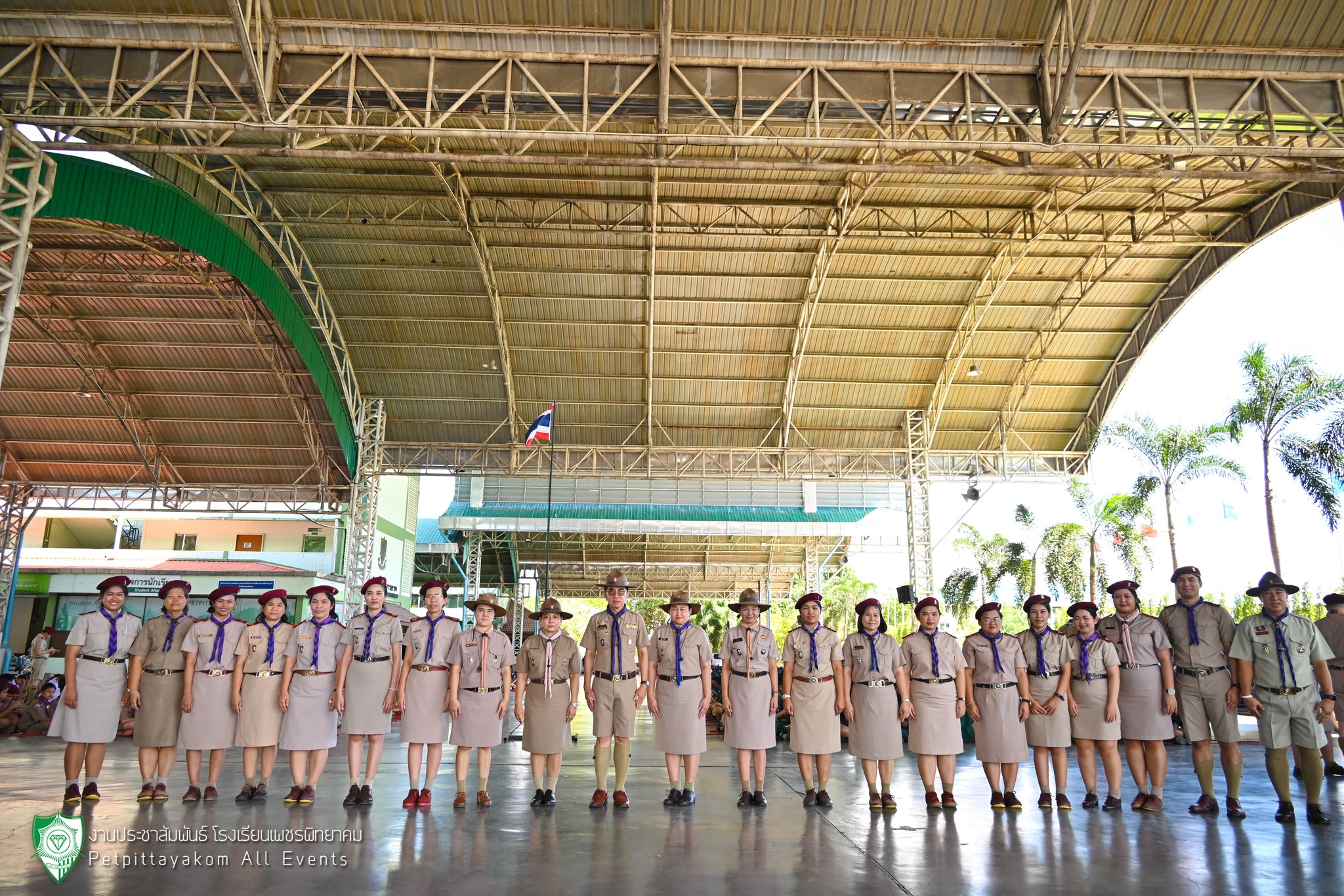 พิธีเปิดกองกิจกรรมลูกเสือ เนตรนารี ภาพที่ 10