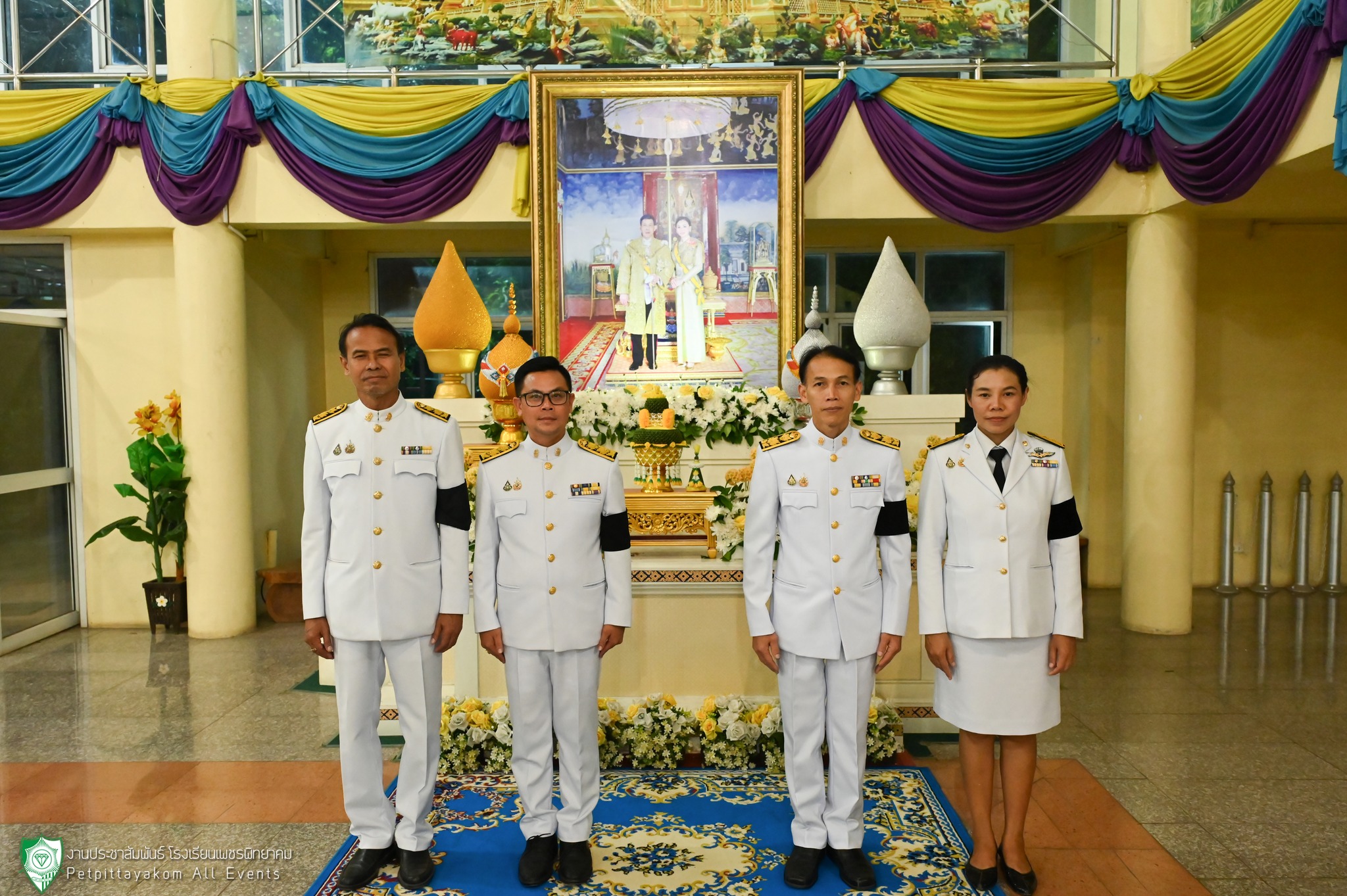 พิธีเชิญพุ่มดอกบัวประดิษฐ์พระราชทาน ภาพที่ 6