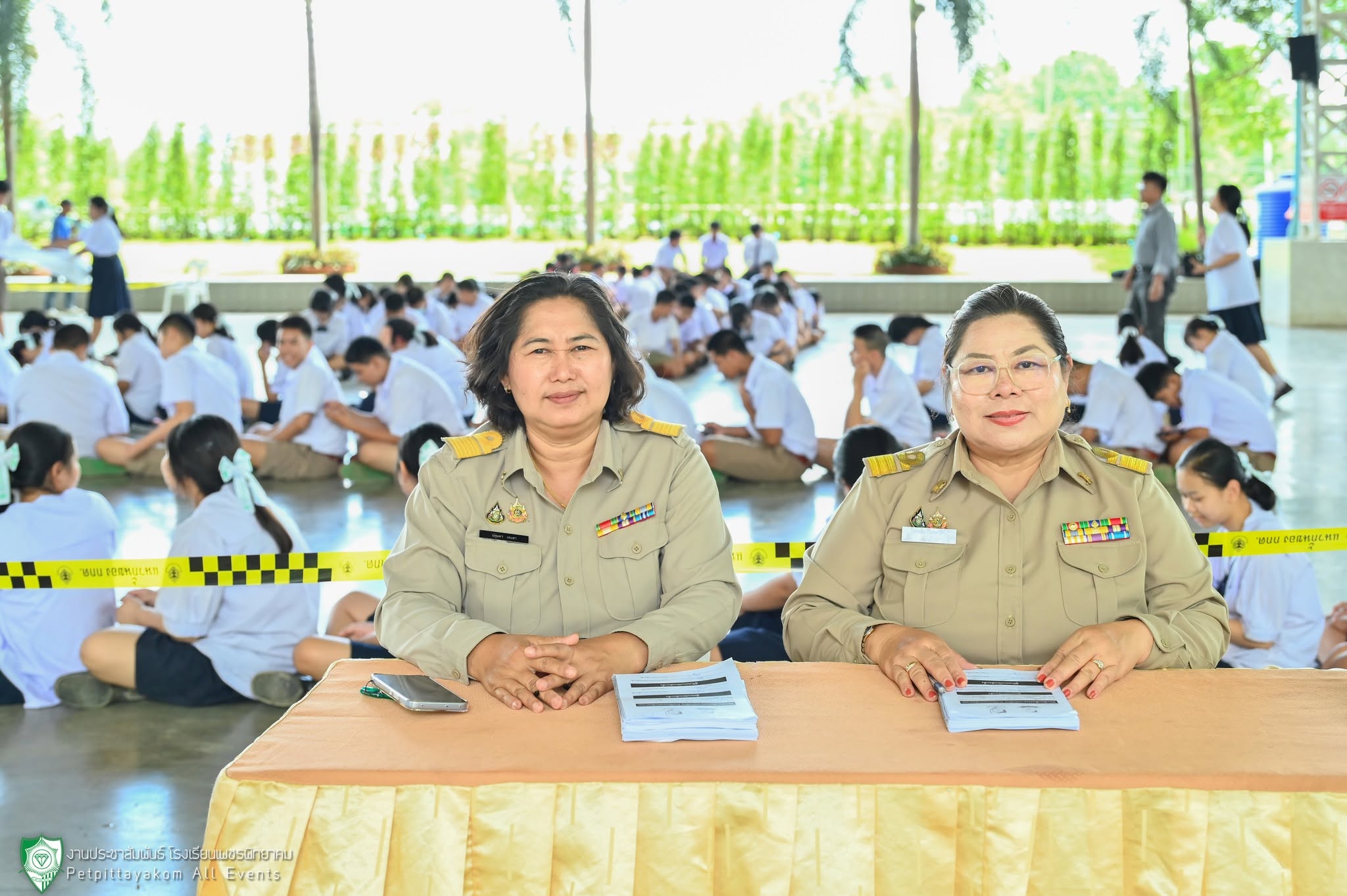 ภาพบรรยากาศกิจกรรมเลือกตั้งสภานักเรียน ภาพที่ 6
