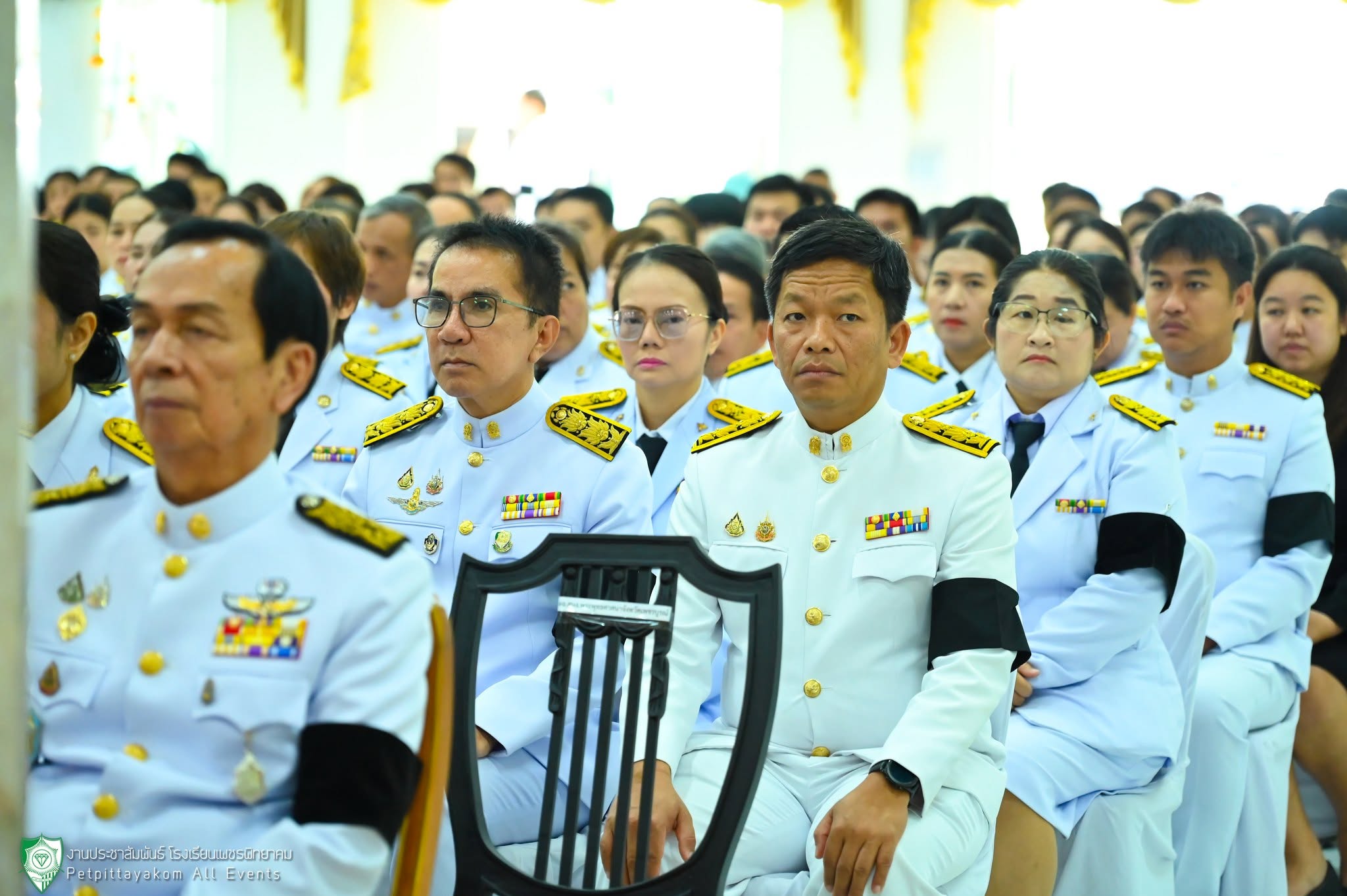 พิธีถวายน้ำสรงพระศพ โรงเรียนเพชรพิทยาคม ภาพที่ 5