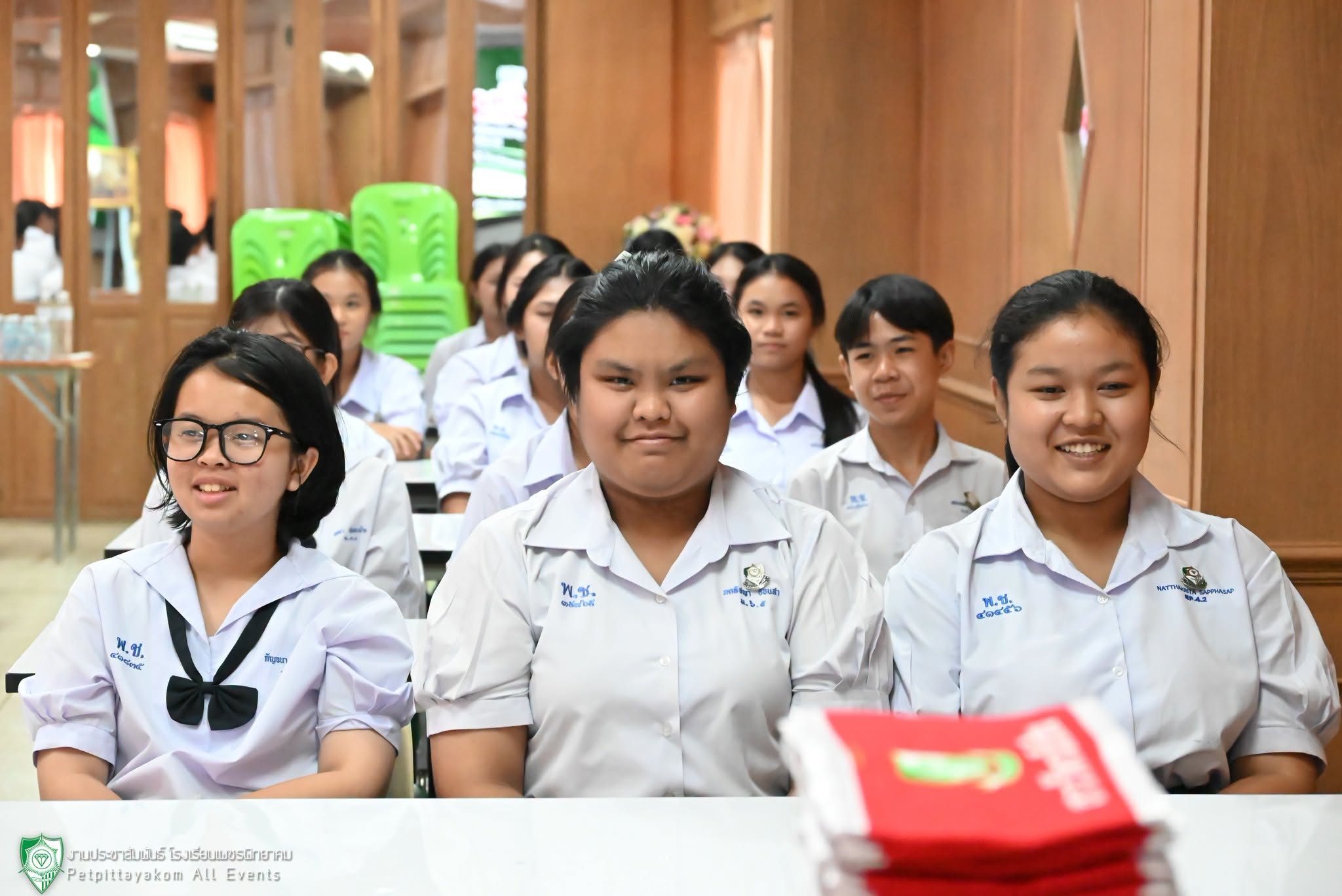 ภาพบรรยากาศกิจกรรมอบรมสารวัตรนักเรียน 7