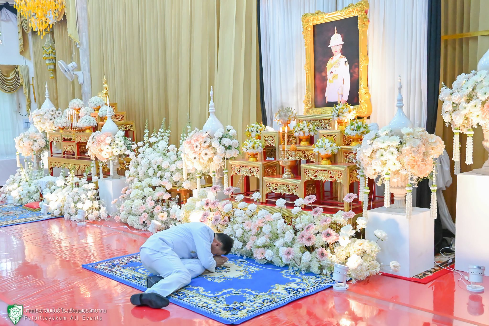 ภาพบรรยากาศพิธีบำเพ็ญกุศลปัณรสมวาร 6
