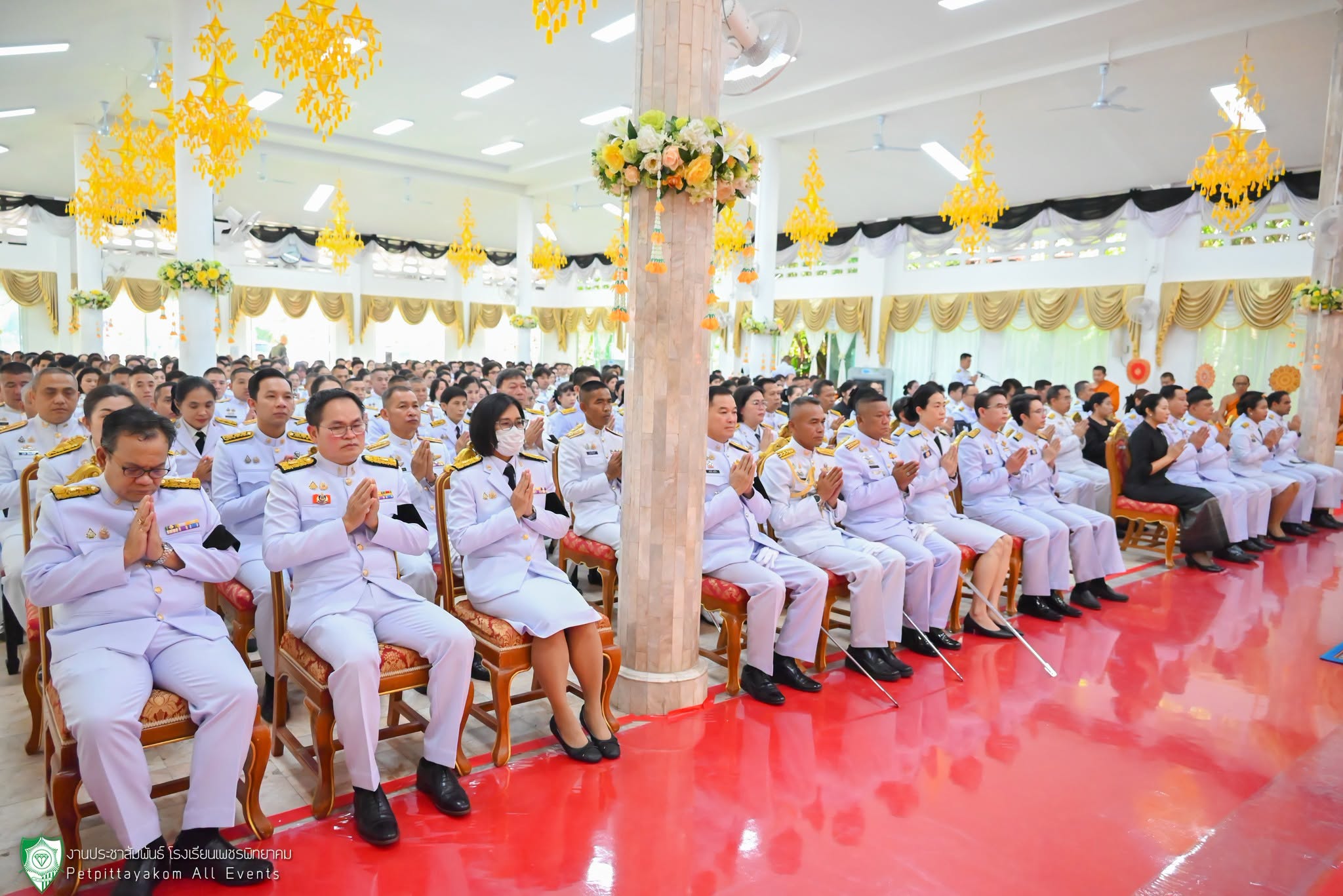 ภาพบรรยากาศพิธีบำเพ็ญกุศลปัณรสมวาร 7