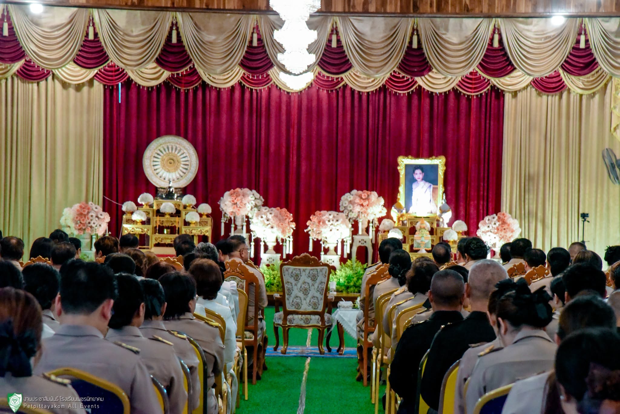 บรรยากาศพิธีถวายพระพร 2