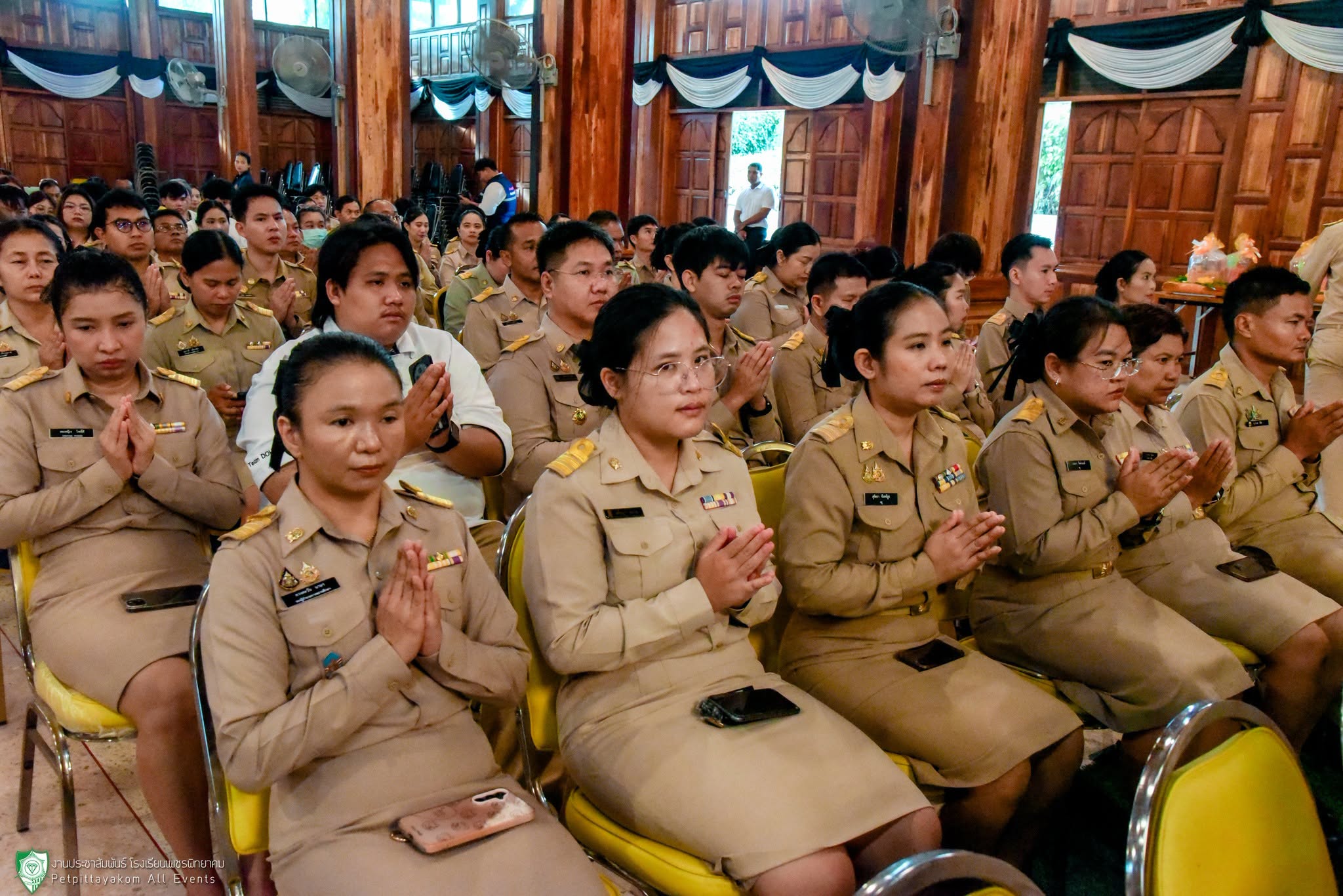 บรรยากาศพิธีถวายพระพร 4