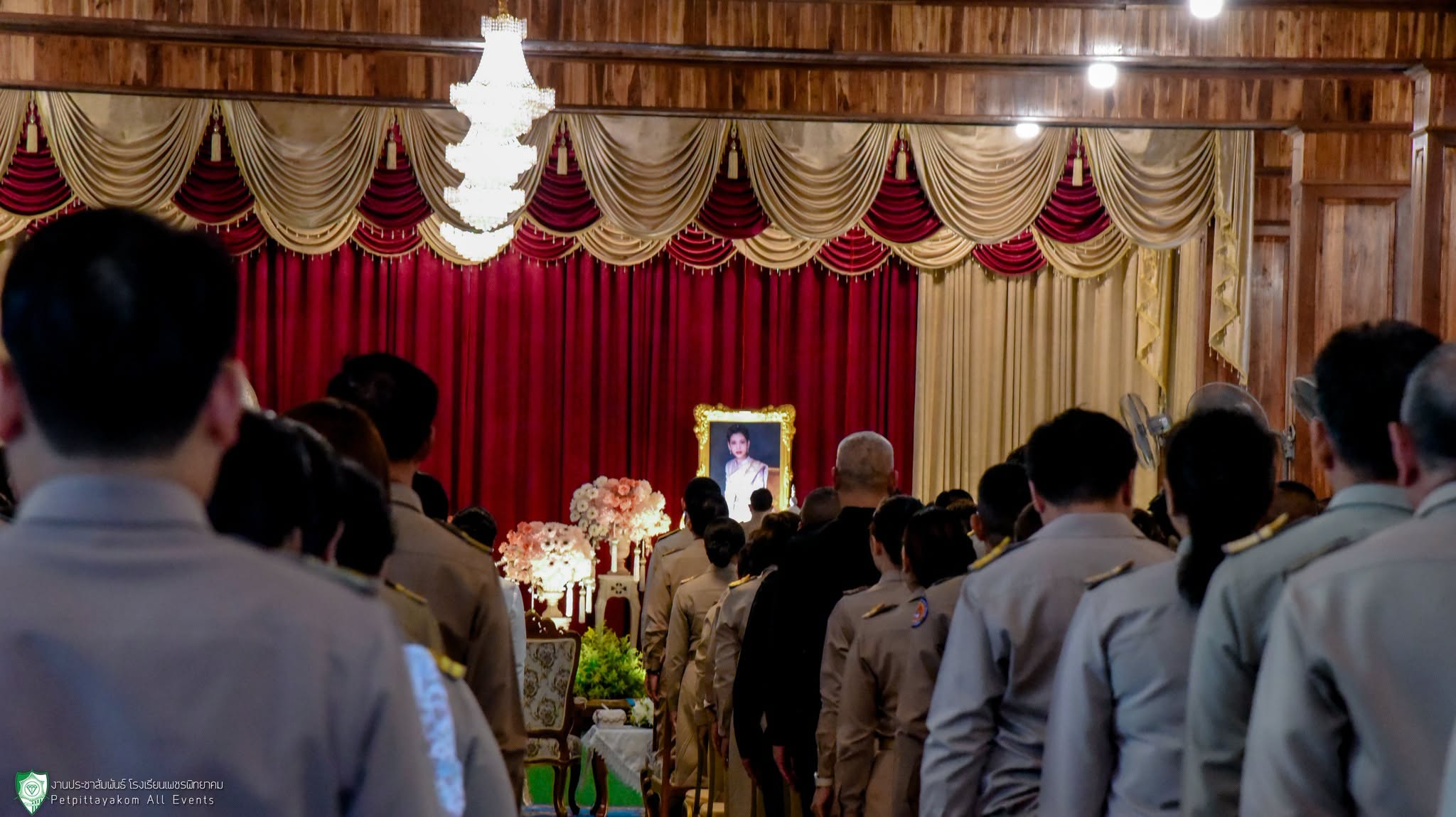 บรรยากาศพิธีถวายพระพร 5