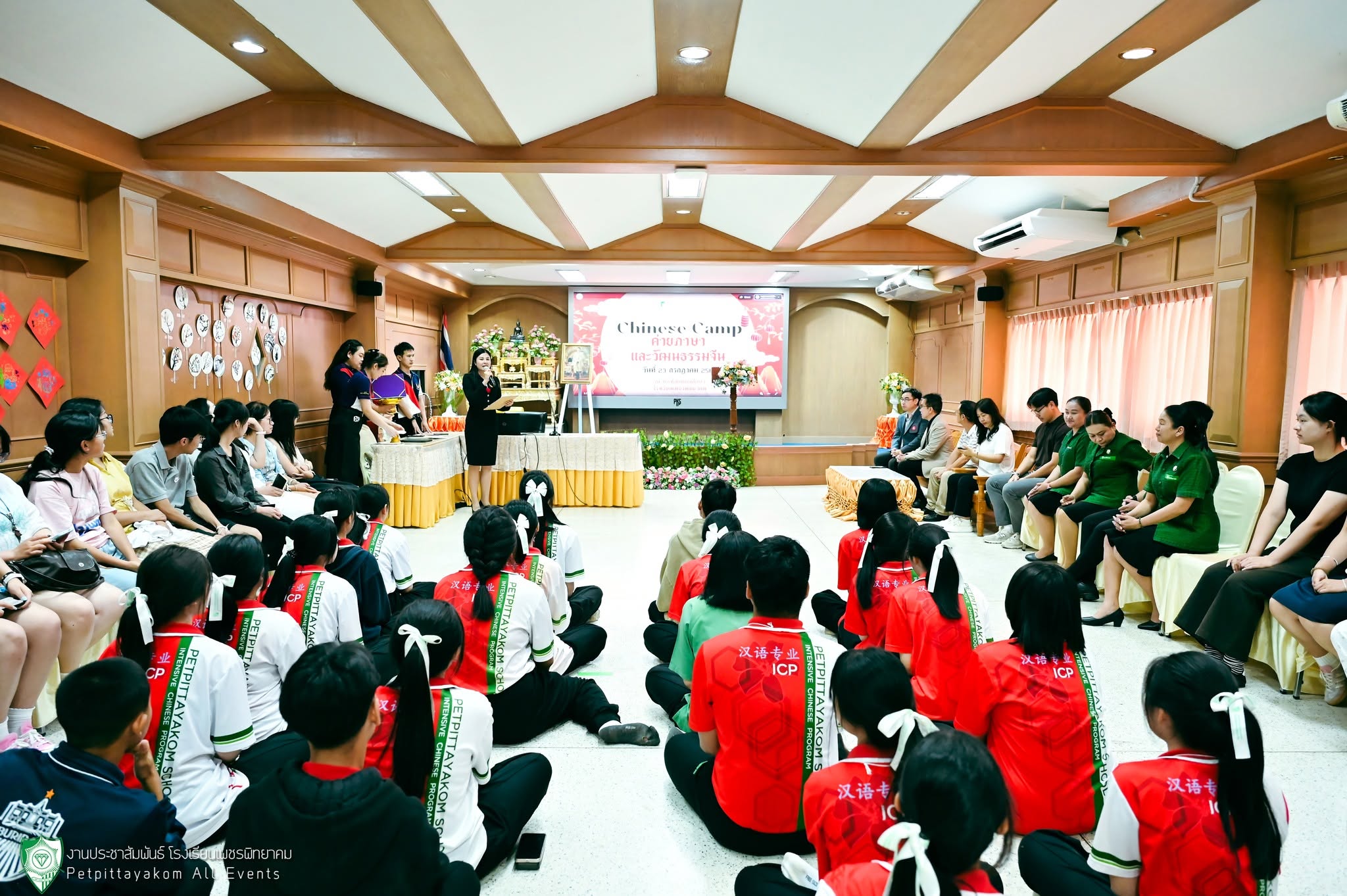กิจกรรมค่ายภาษาและวัฒนธรรมจีน โรงเรียนเพชรพิทยาคม ภาพที่ 4