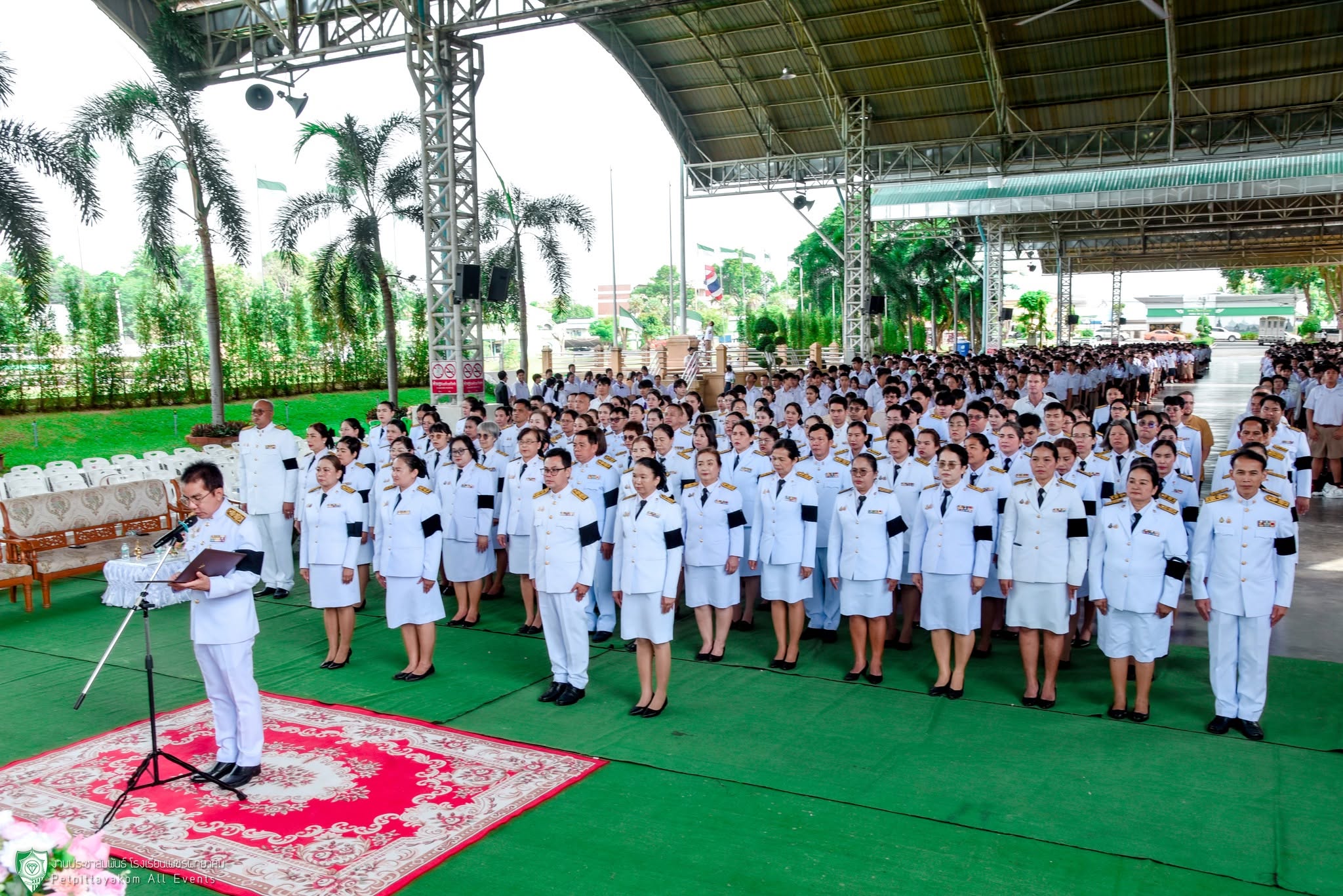 บรรยากาศการจัดงานในอาคาร 112 ปี
