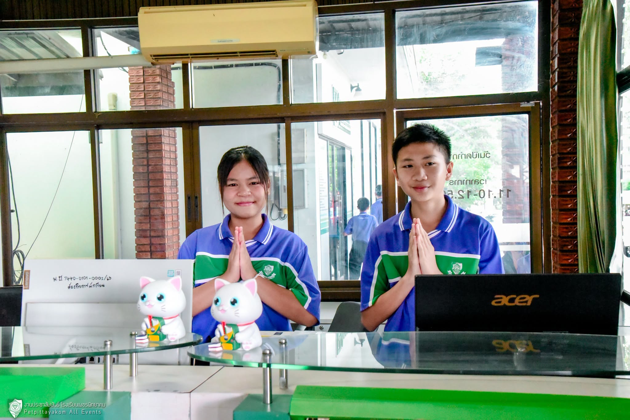 ผู้บริหารเปิดบัญชีโรงเรียนธนาคาร ภาพที่ 1