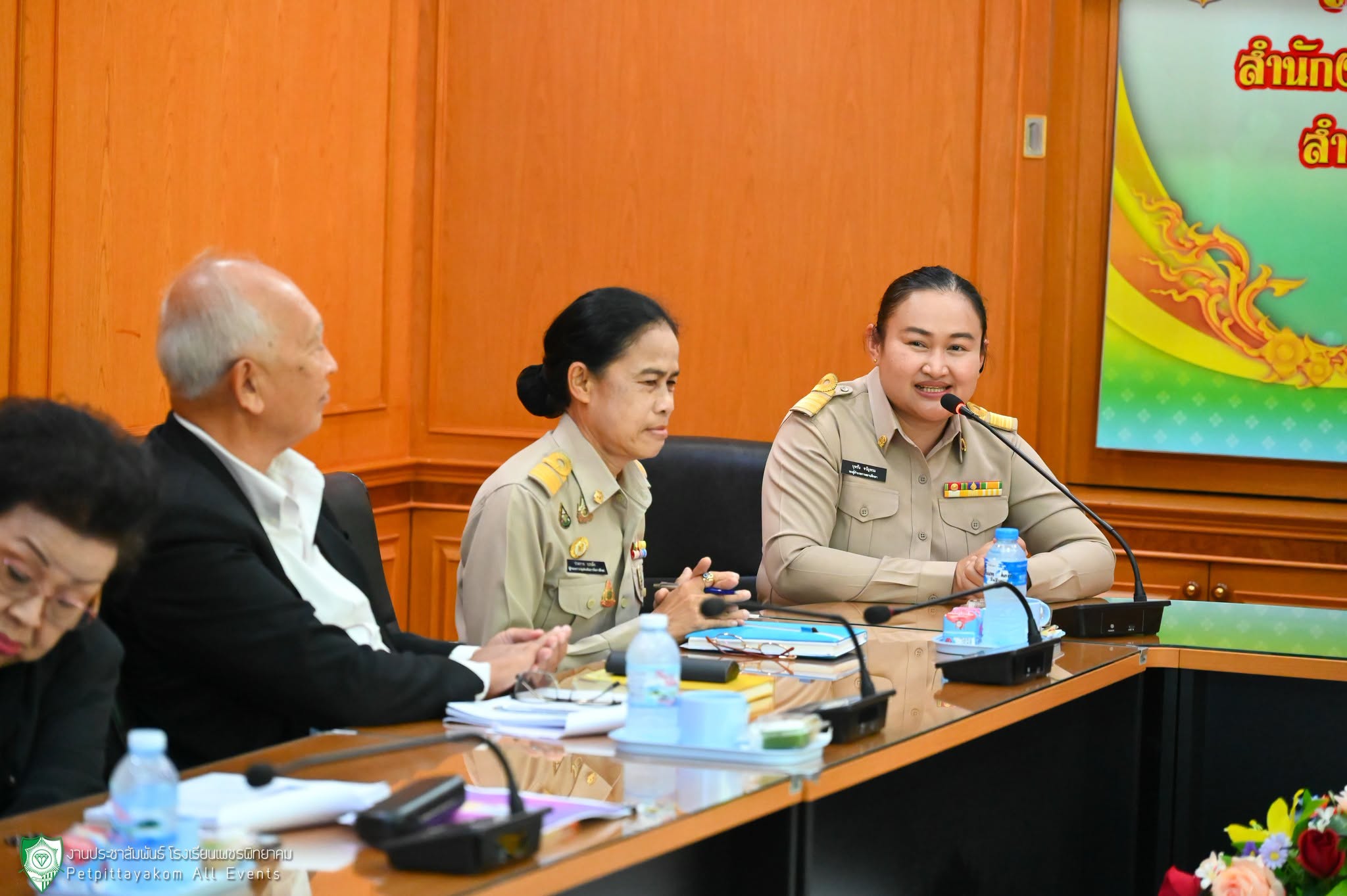 ต้อนรับคณะติดตามตรวจเยี่ยมนักเรียนทุน ม.ท.ศ. ภาพที่ 2
