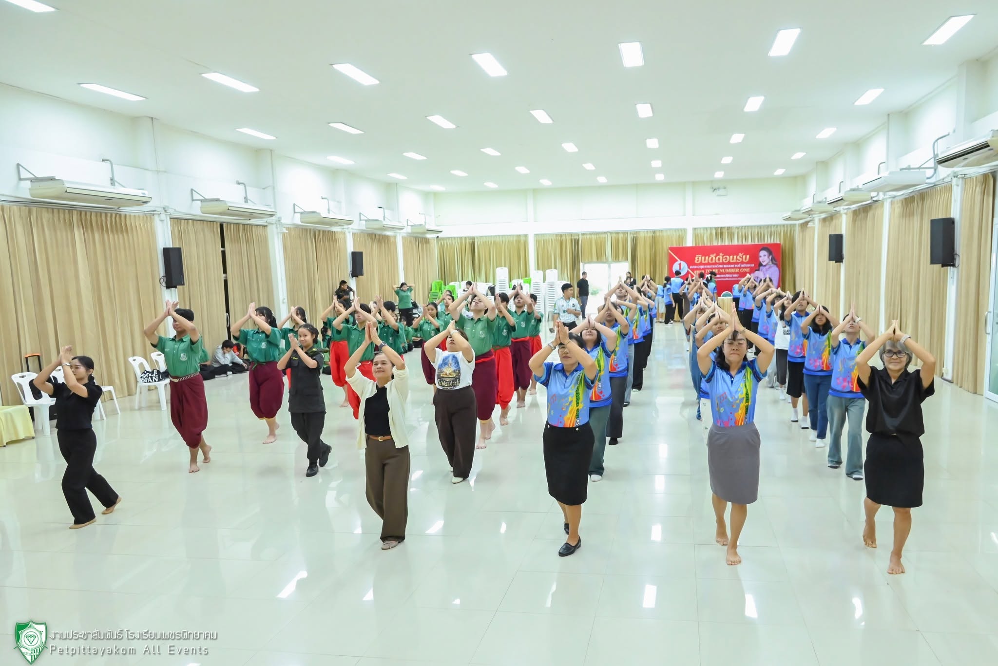 บรรยากาศการอบรมเชิงปฏิบัติการ สืบสานประเพณีวัฒนธรรมท้องถิ่น 9