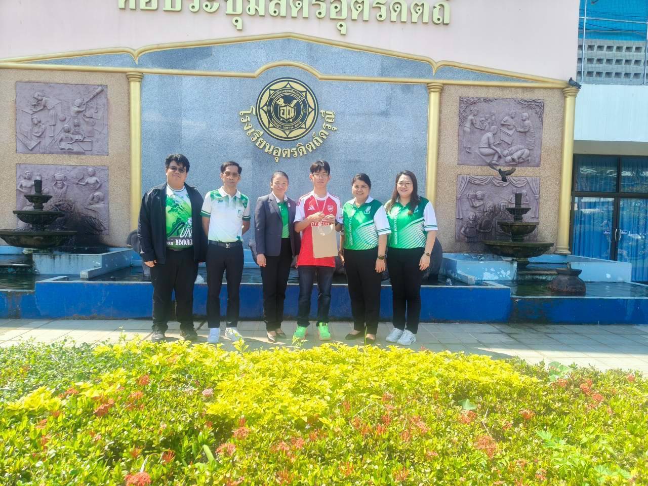 เยี่ยมให้กำลังใจนักเรียนและวิทยากรค่าย สอวน. 2