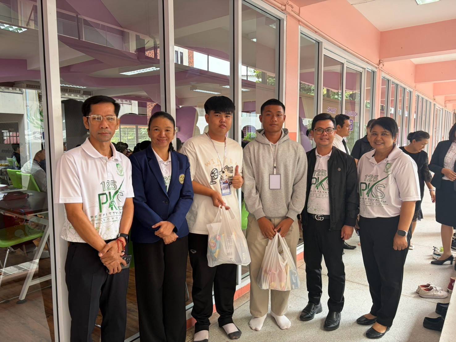 เยี่ยมให้กำลังใจนักเรียนค่าย สอวน. สาขาฟิสิกส์ ณ ศูนย์โรงเรียนนครสวรรค์ 1